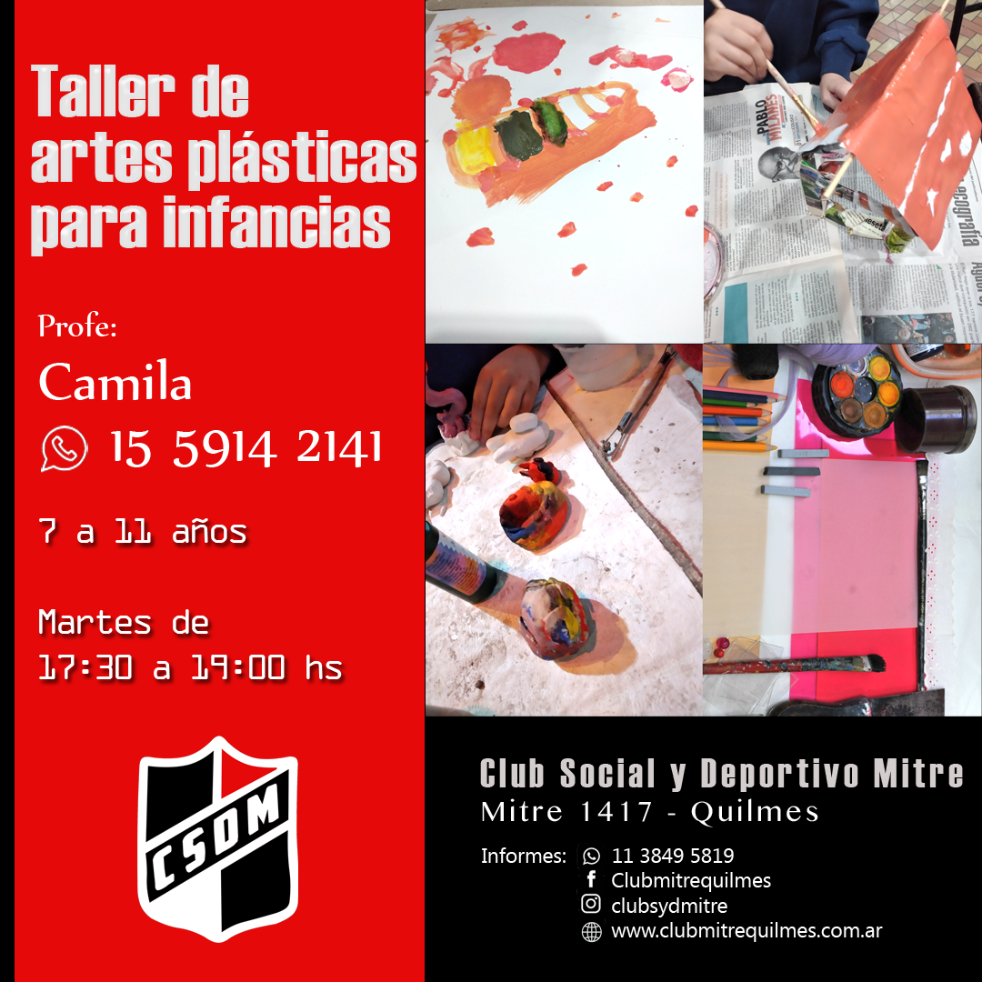 Taller de Artes Plasticas para infancias